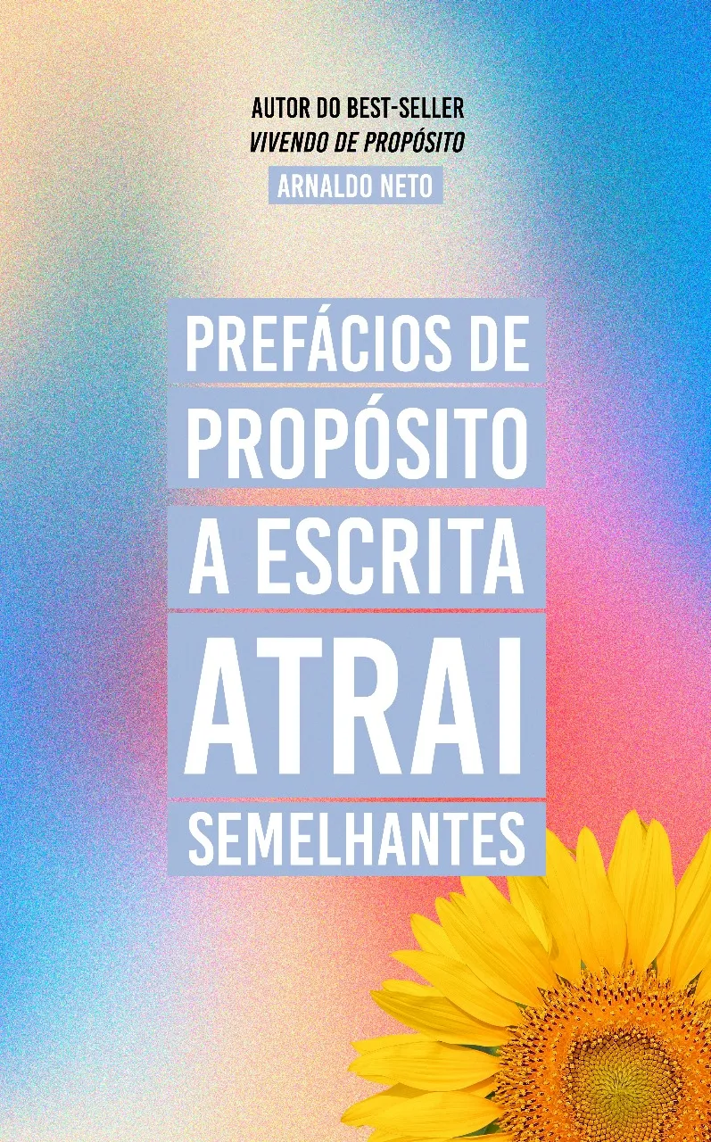 Capa Prefácios de Propósito - A escrita atrai semelhantes